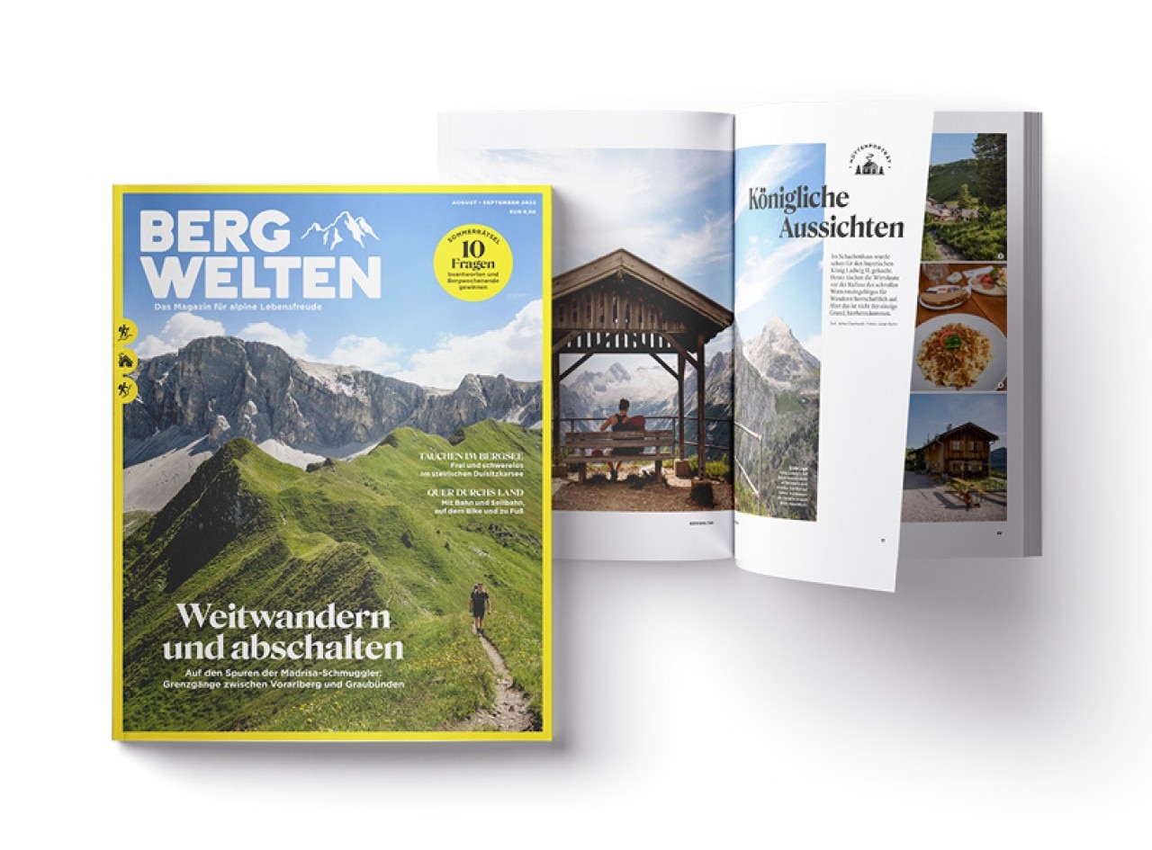 Das Magazin für alpine Lebensfreude